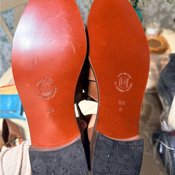 Nordstrom Men's Tan Leather Loafers - Picture 3 of 6